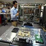 electronist tipic cu led-ri demont.