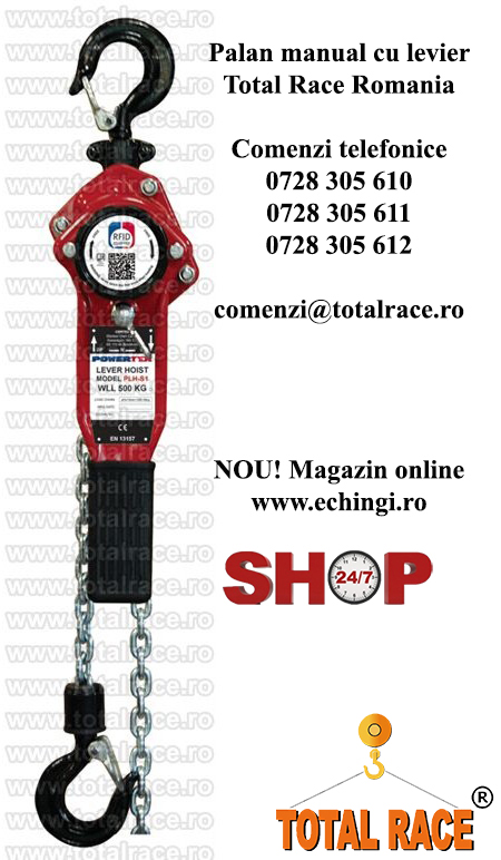 palan manual cu levier total race romania date contact