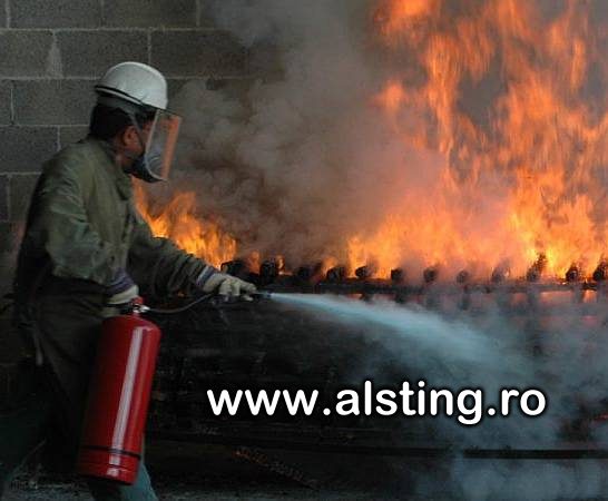 logo pompier alsting