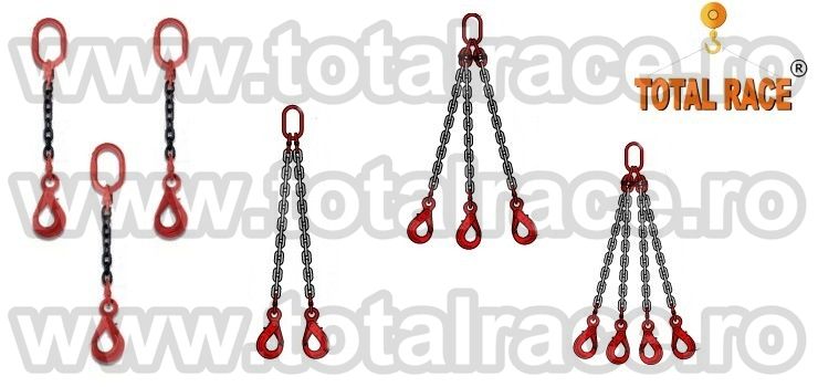 dispozitiv lant ridicare cu carlige ochi cu autoblocare